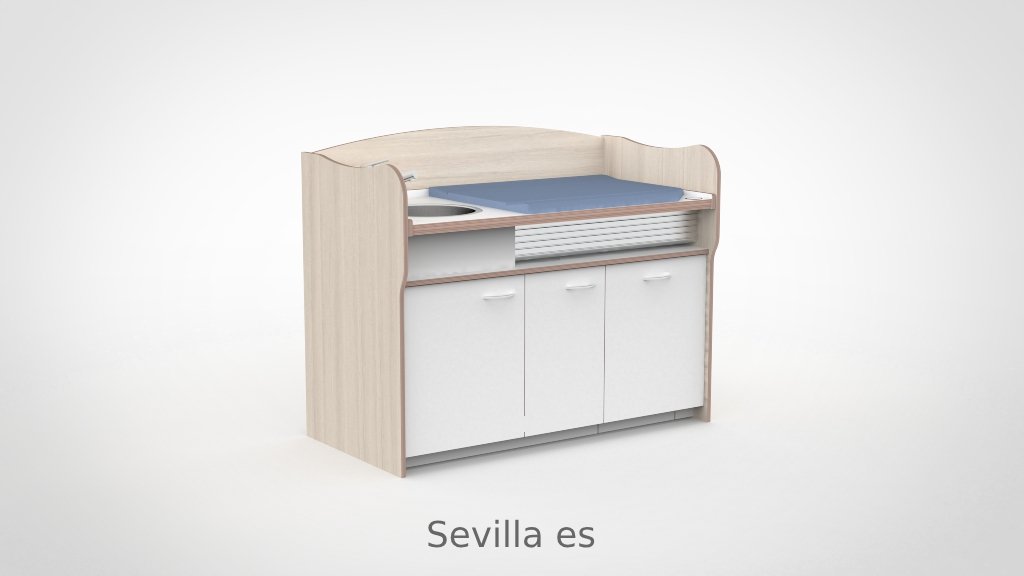 Commode 155cm meeliftend sanitair deuren - Afbeelding 12