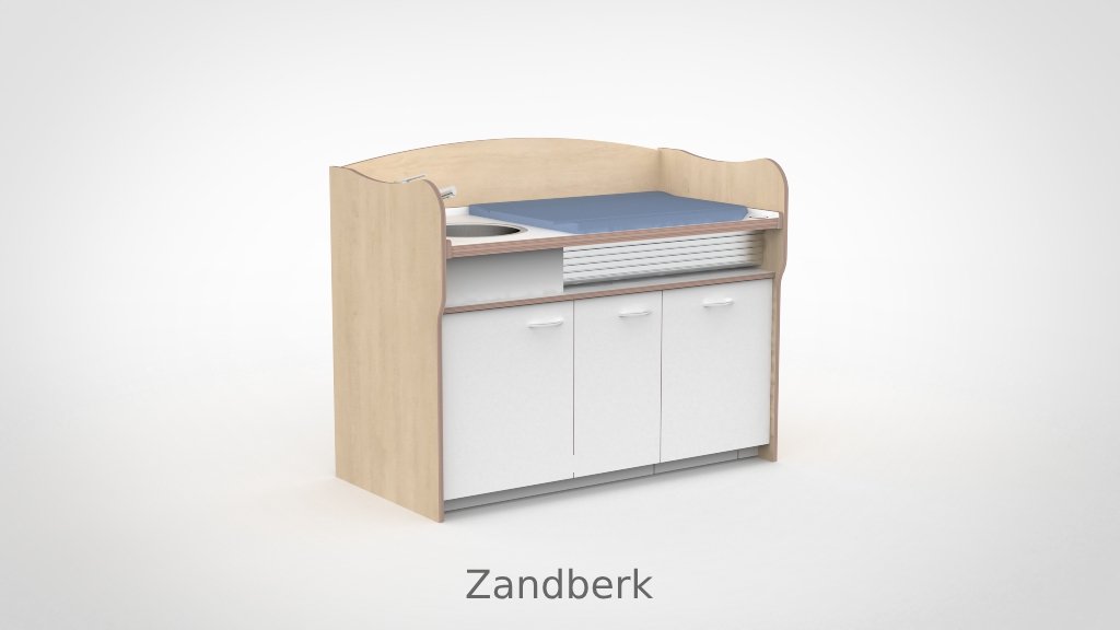 Commode 155cm meeliftend sanitair deuren - Afbeelding 15