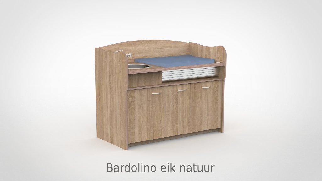 Commode 155cm meeliftend sanitair deuren - Afbeelding 19