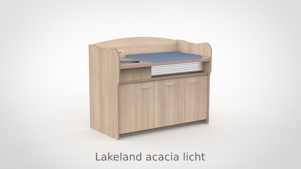 Commode 155cm meeliftend sanitair deuren - Afbeelding 21