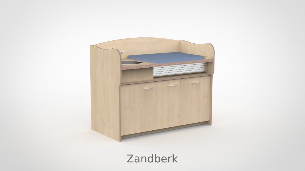 Commode 155cm meeliftend sanitair deuren - Afbeelding 23