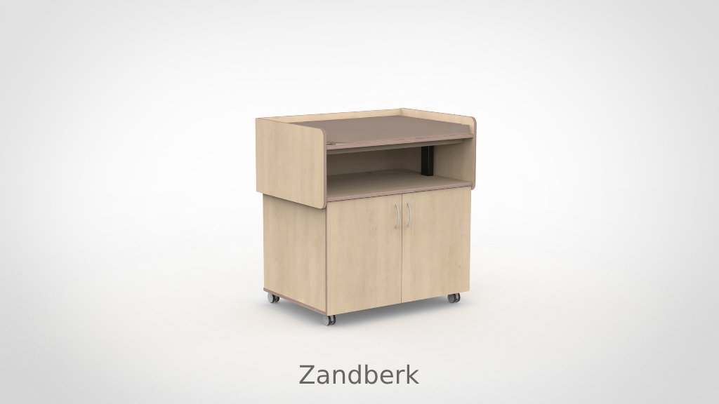 Verrijdbare commode 100 cm