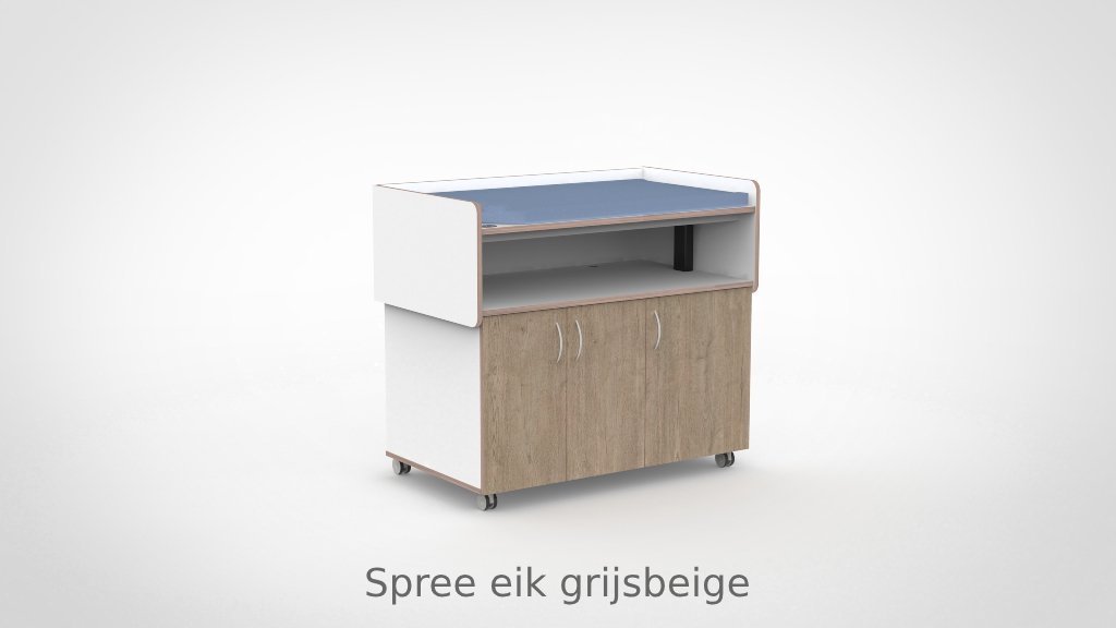 Verrijdbare commode 125 cm - Afbeelding 8