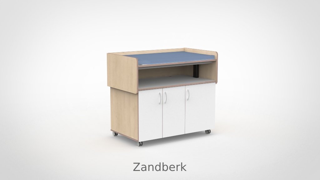 Verrijdbare commode 125 cm - Afbeelding 19