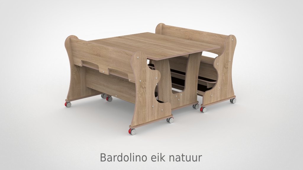 Ergocombi dubbel 100x120 met extra voetensteun en magneten - Afbeelding 10