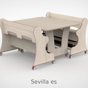 Ergocombi dubbel 100x120 met extra voetensteun en magneten