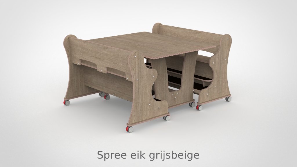 Ergocombi dubbel 100x120 met extra voetensteun en magneten - Afbeelding 13