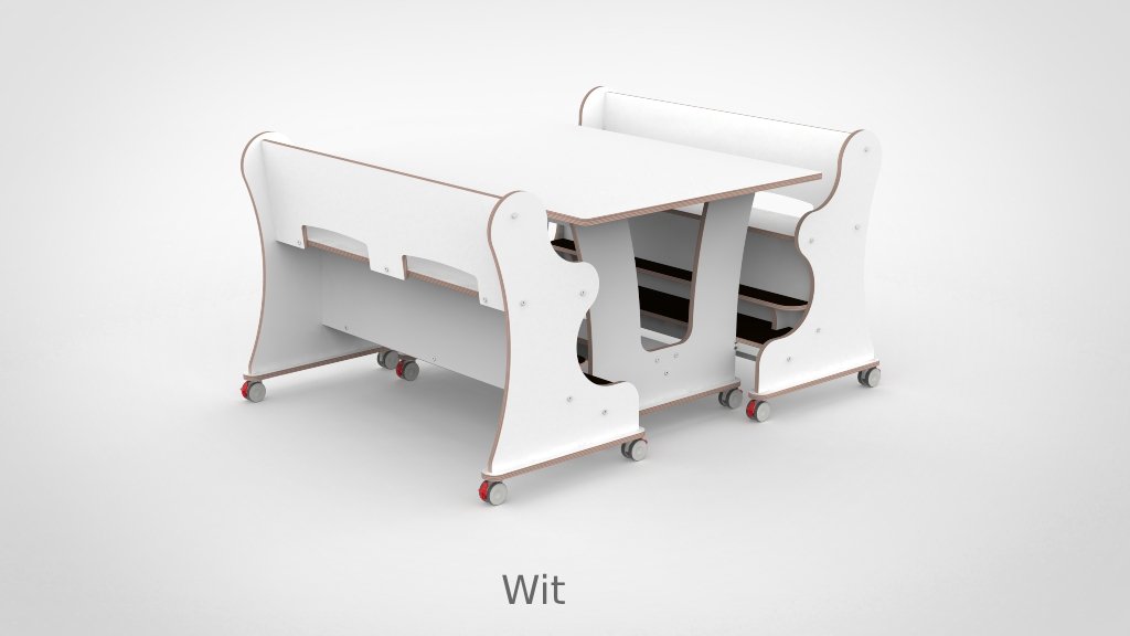 Ergocombi dubbel 100x120 met extra voetensteun en magneten - Afbeelding 18