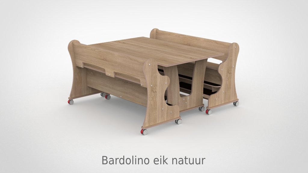 Ergocombi dubbel 100x150 met extra voetensteun en magneten - Afbeelding 9