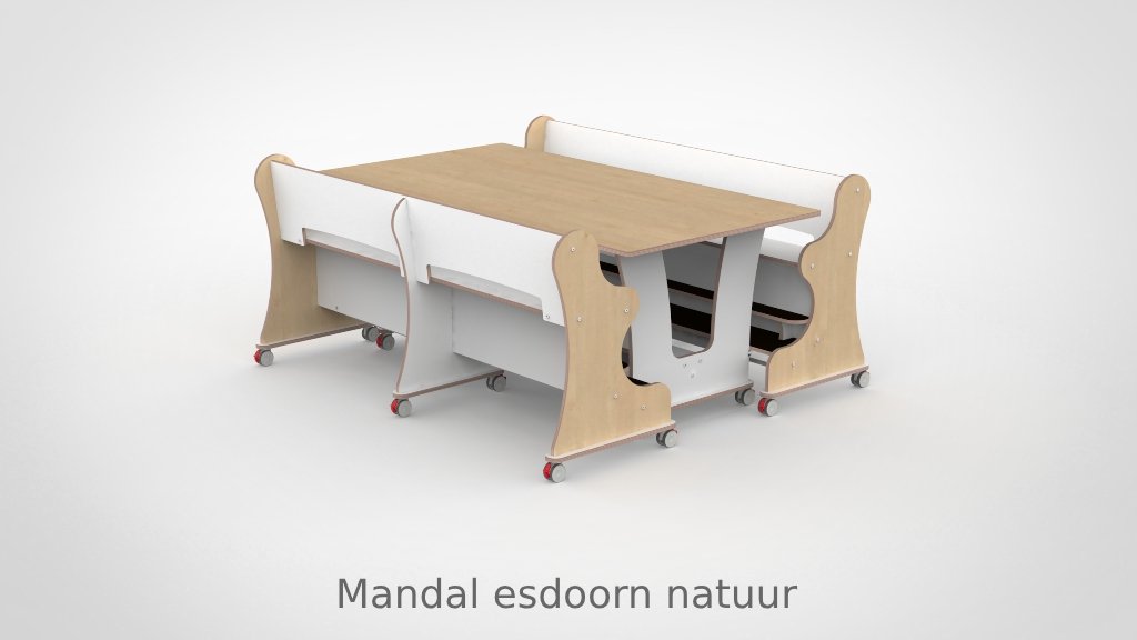 Ergocombi dubbel 100x180 met extra voetensteun en magneten - Afbeelding 8