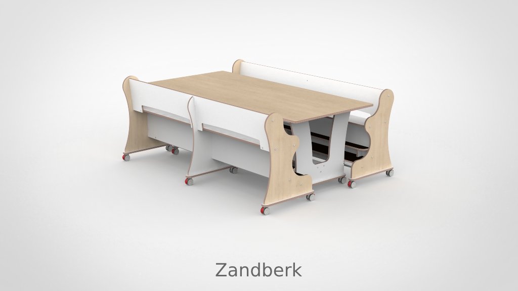 Ergocombi dubbel 100x210 met extra voetensteun en magneten - Afbeelding 2