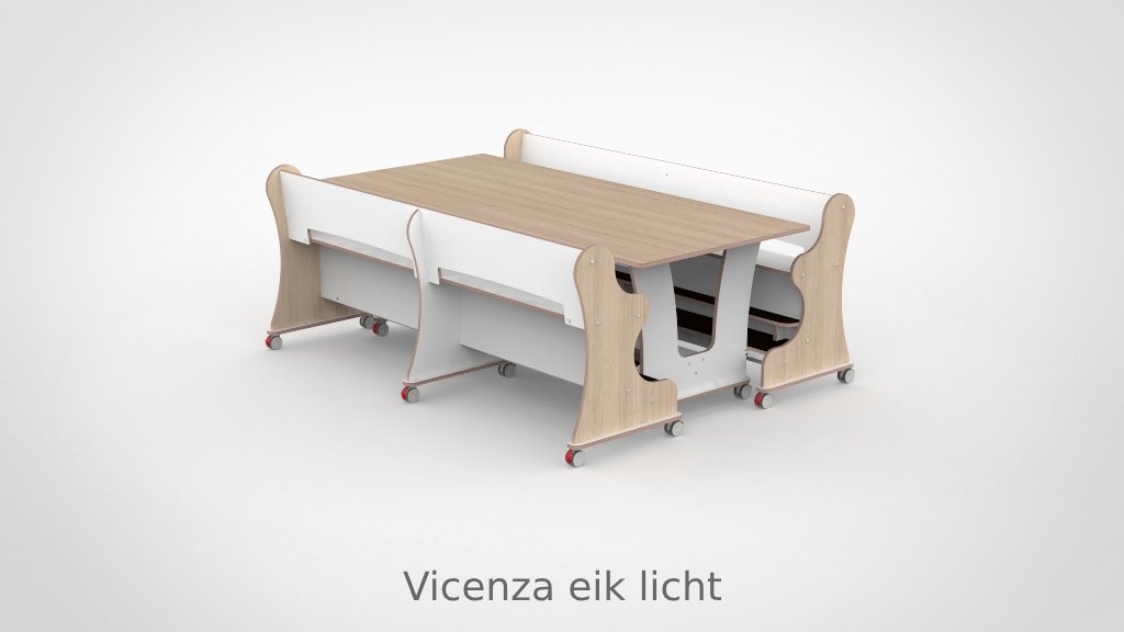 Ergocombi dubbel 100x210 met extra voetensteun en magneten - Afbeelding 6