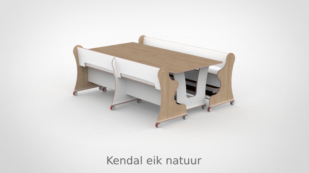 Ergocombi dubbel 100x210 met extra voetensteun en magneten - Afbeelding 7