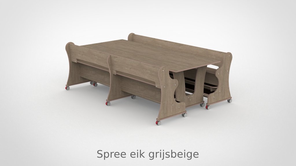Ergocombi dubbel 100x240 met extra voetensteun en magneten - Afbeelding 13