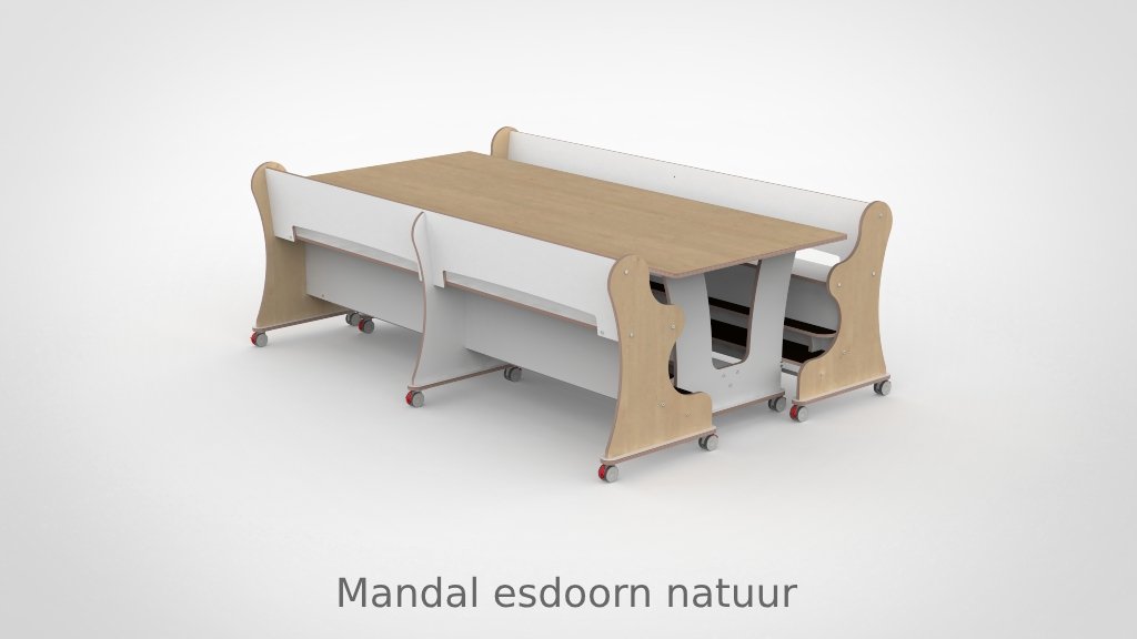 Ergocombi dubbel 100x240 met extra voetensteun en magneten - Afbeelding 9