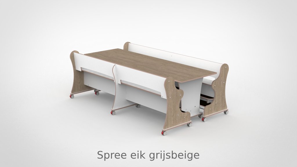 Ergocombi dubbel 80x240 met extra voetensteun en magneten - Afbeelding 4