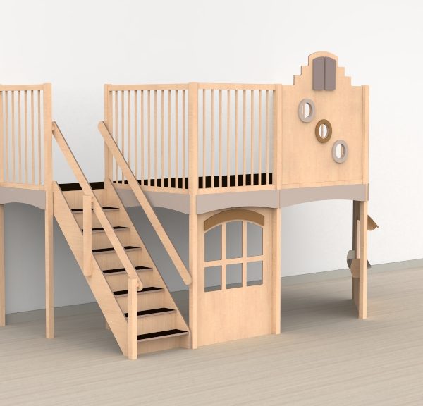 Oldschool speelwerkverdieping trap links 06