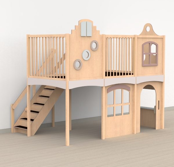 Oldschool speelwerkverdieping trap linksachter 02