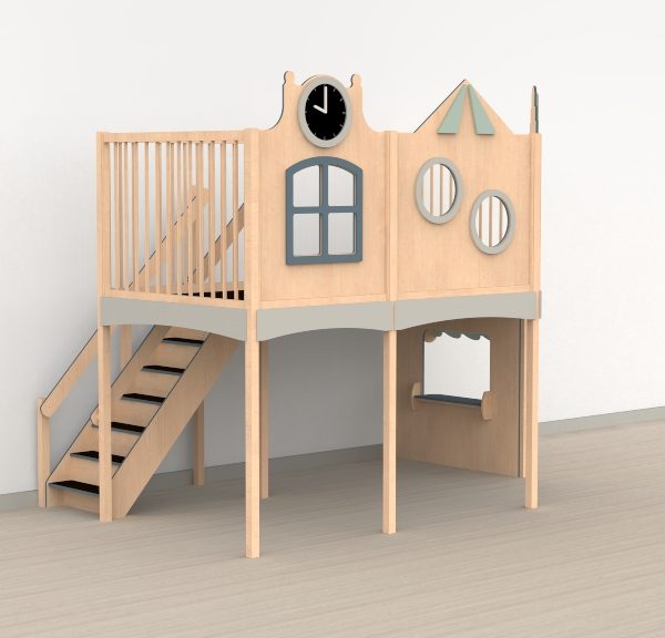 Oldschool speelwerkverdieping trap linksachter 06