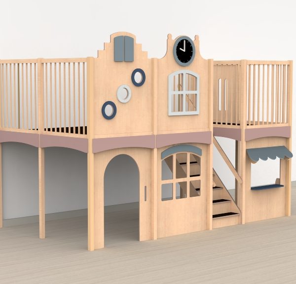 Oldschool speelwerkverdieping trap midden 02