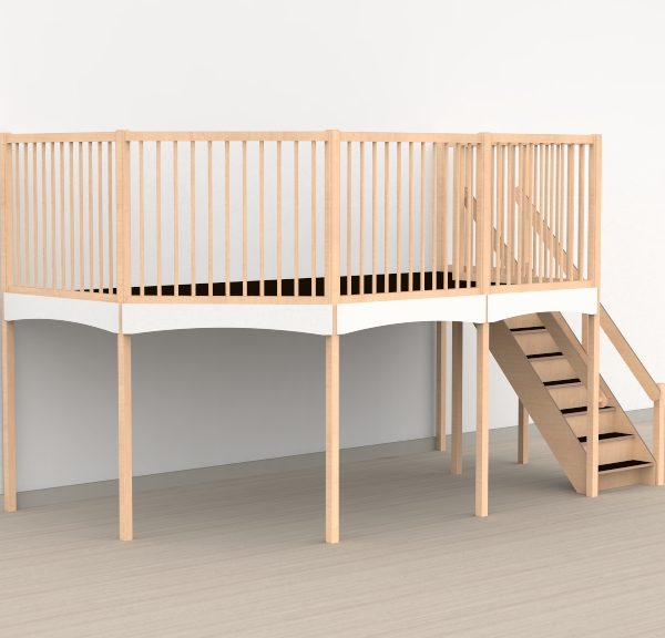 Oldschool speelwerkverdieping trap rechts 05