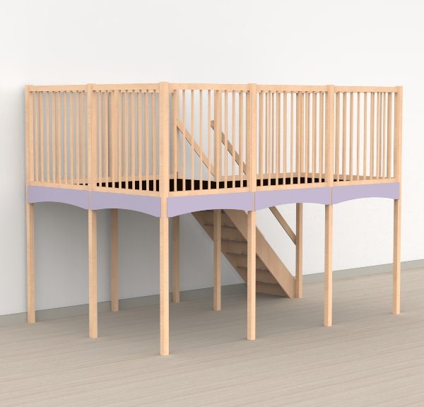 Oldschool speelwerkverdieping trap rechtsachter 01