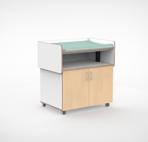 Verrijdbare commodes