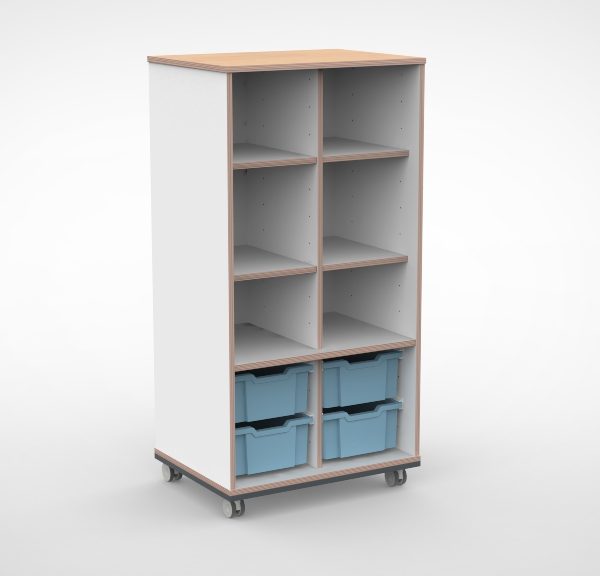 kast 2 kolommen H140 07