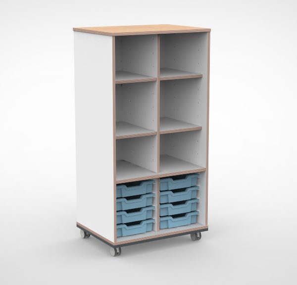 kast 2 kolommen H140 08