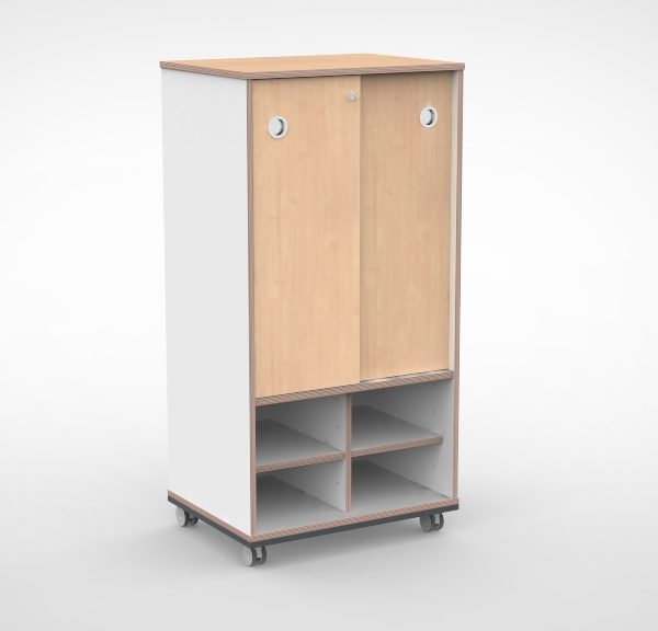 Kast 2 kolommen H140 05