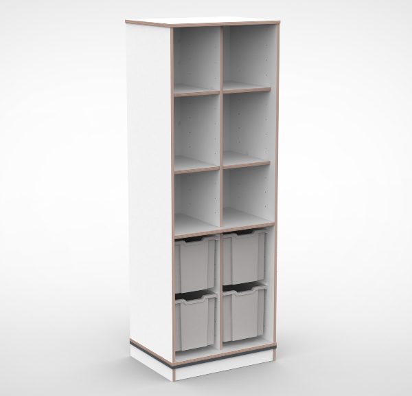 Kast 2 kolommen H200 06