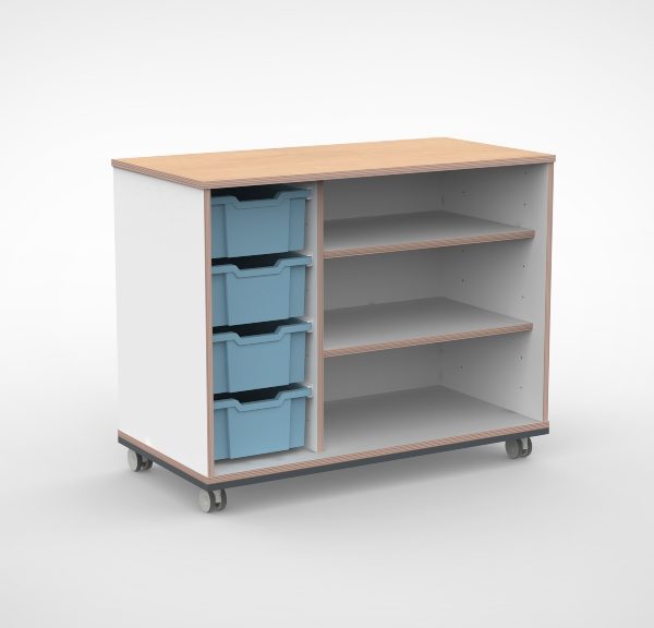 Kast 3 kolommen H84 06