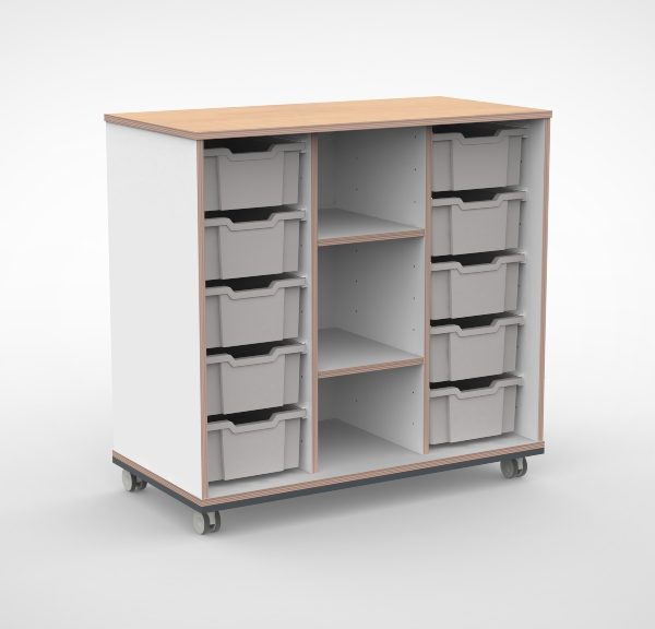 Kast 3 kolommen H101 01