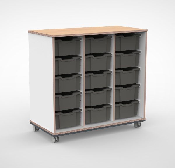 Kast 3 kolommen H101 05