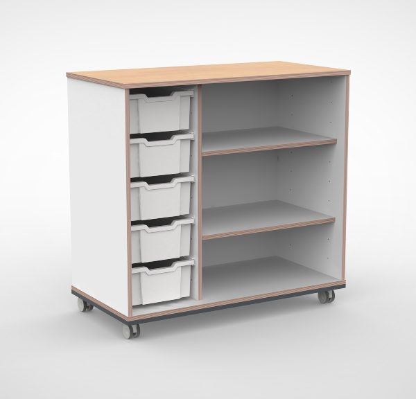 Kast 3 kolommen H101 06