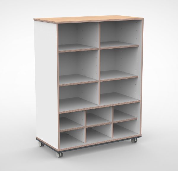 Kast 3 kolommen H140 10