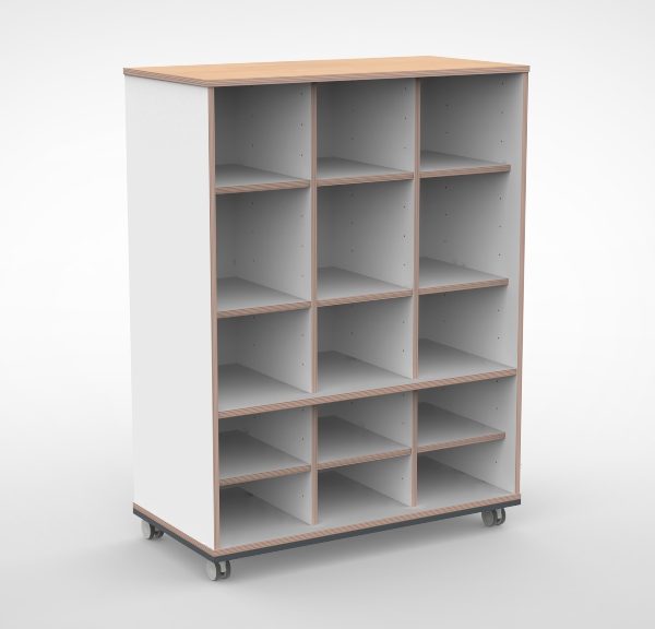 Kast 3 kolommen H140 12