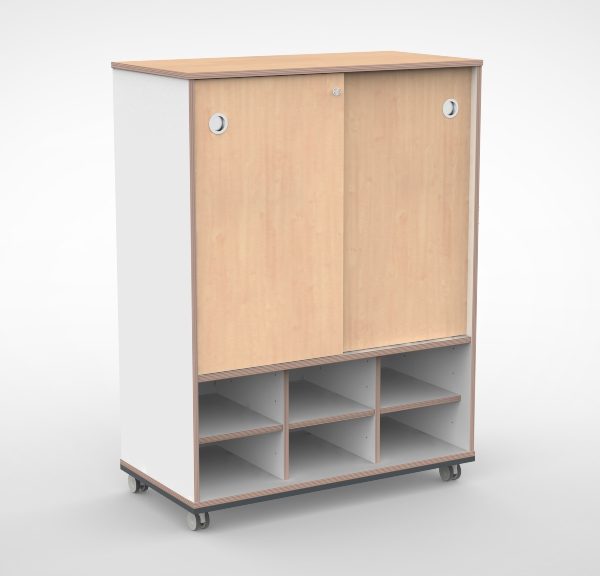 Kast 3 kolommen H140 05