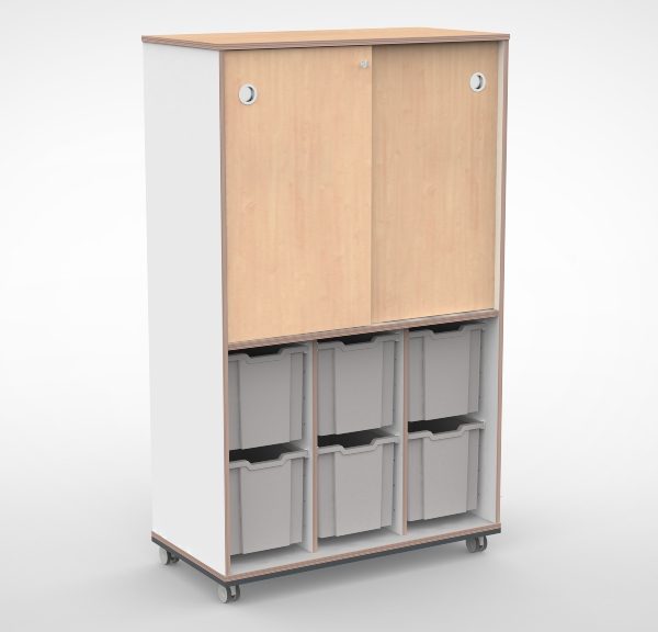 Kast 3 kolommen H174 01