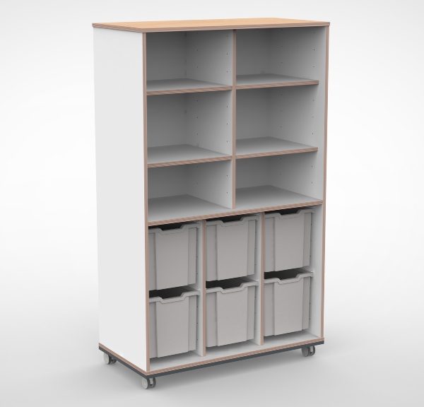 Kast 3 kolommen H174 06