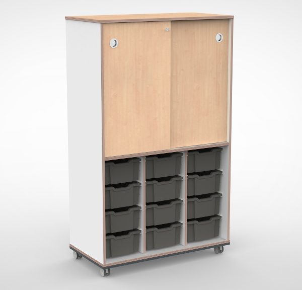 Kast 3 kolommen H174 02