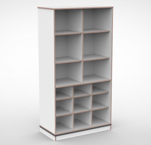 Kast 3 kolommen H200 10