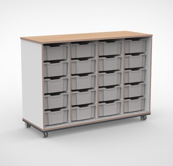 Kast 4 kolommen H101 05