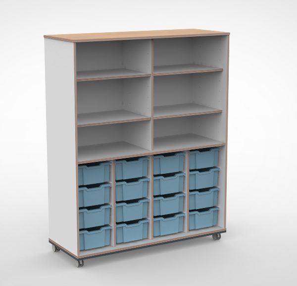 Kast 4 kolommen H174 07