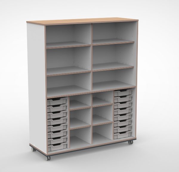 Kast 4 kolommen H174 08