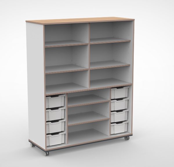 Kast 4 kolommen H174 09
