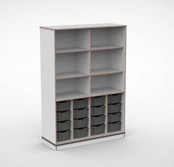 Kast 4 kolommen H200 07