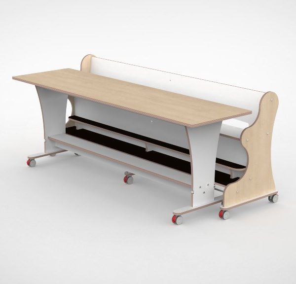 Ergocombi enkel 60x210 met extra voetensteun en magneten