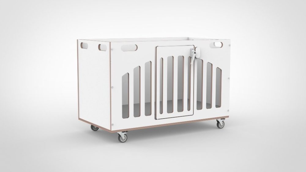 210155 Evacuatiebed gebogen decor Wit 01 - kopie