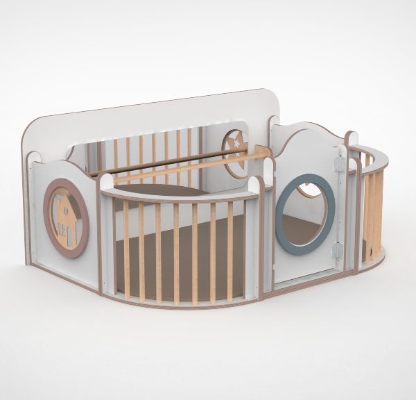 Loopwand basic met standaard Wavebox